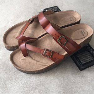 Time and Tru sandals New size 11 brown